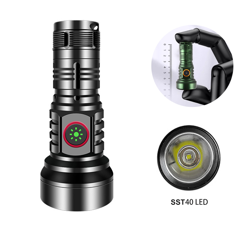 Edc Day Carry - SST40 LED Flashlight Type-C USB Rechargeable