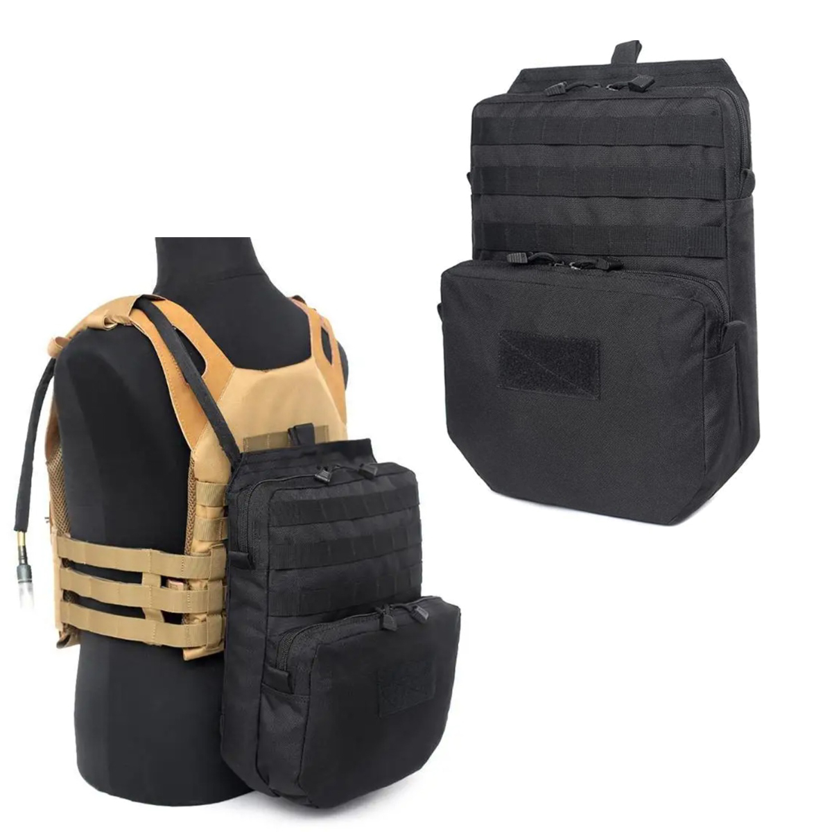 Edc Carry Kit - Outdoor Molle Bag Camping Hydration Backpack