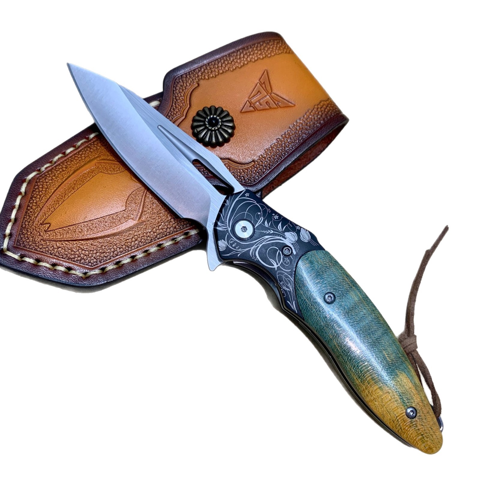 RHON 3.4inch EDC Knife High Ca - Edc Day Carry 评论和价格