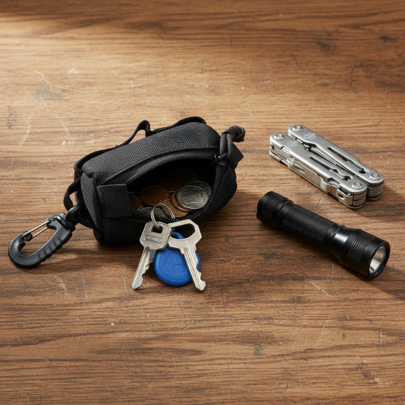 Outdoor EDC Pouch, Zipper Key  - Edc Carry Items 评论和价格