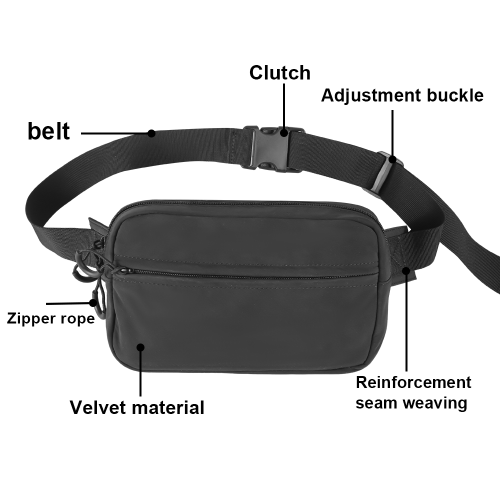 Tactical Crossbody Bag Pistol  - Edc Concealed Carry Fanny Pack 评论和价格