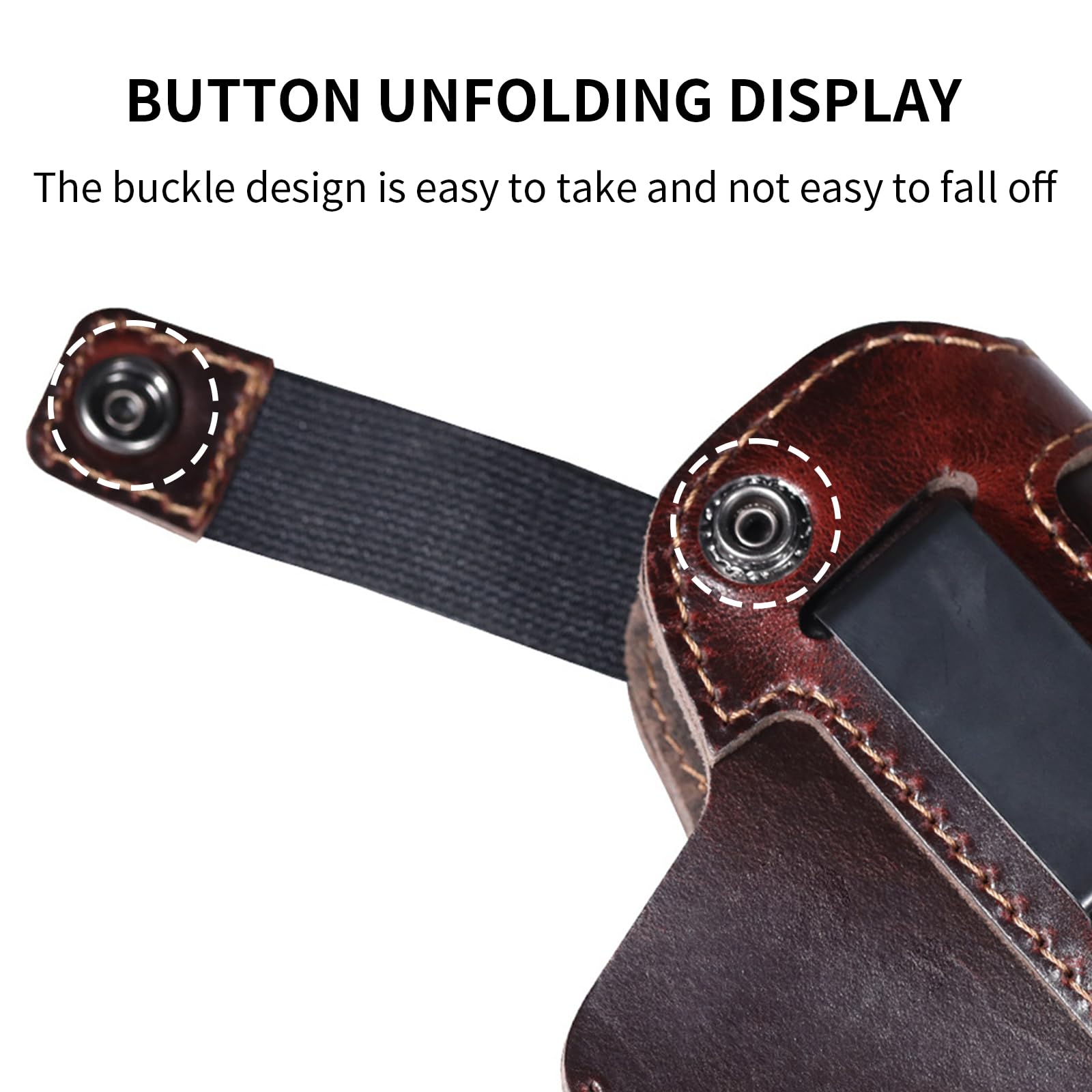 Tactical Leather Concealed Car - Edc Carry Belt Leather 评论和价格
