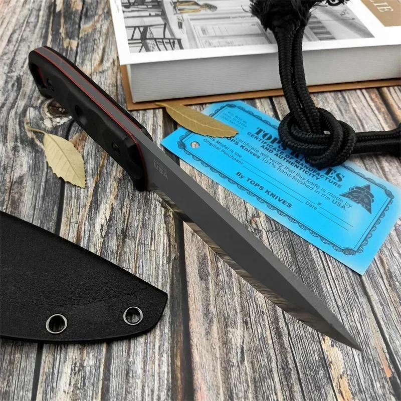 Portable D2 Steel Fixed Blade  - Edc Concealed Carry Knife 评论和价格