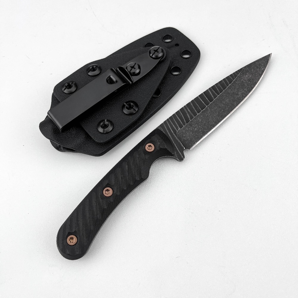 Full Tang Bushcraft Knife D2 B - Edc Concealed Carry Knife 评论和价格