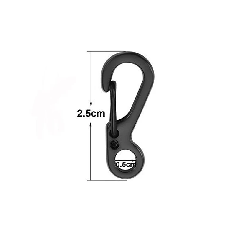10Pcs/lot Mini Carabiner Parac - Edc Carry Kit 评论和价格