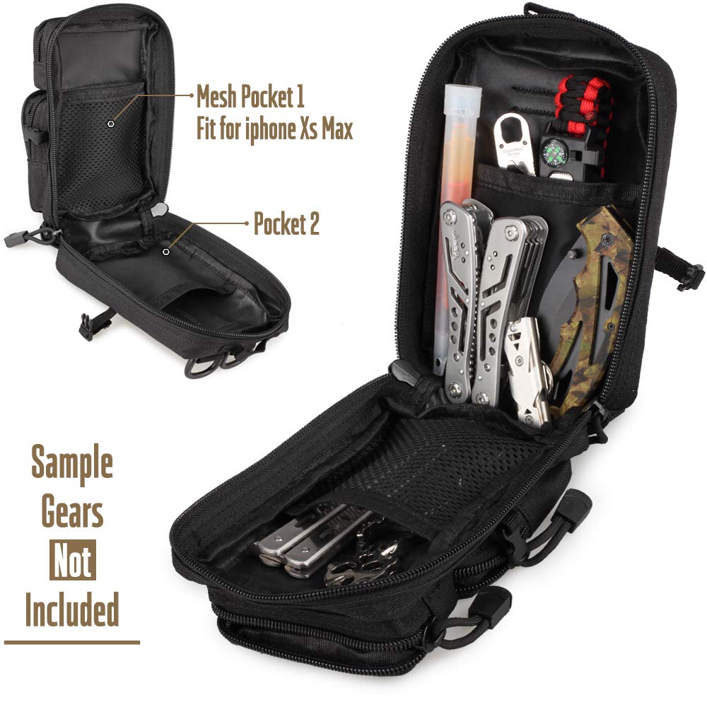 Tactical Molle Utility Pouch,  - Edc Carry Belt Pouch 评论和价格