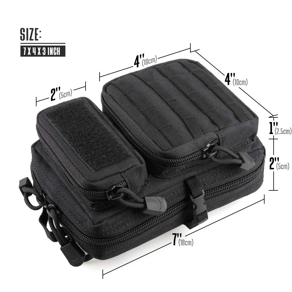Tactical Molle Utility Pouch,  - Edc Carry Belt Pouch 评论和价格