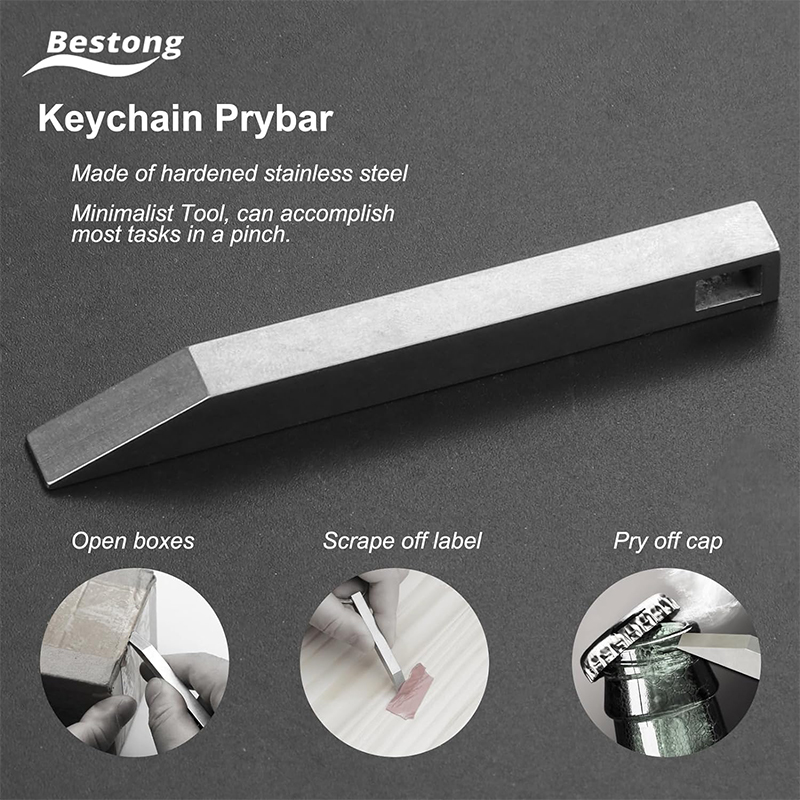 EDC Pry Bar, Heavy Duty Keycha - Edc Day Carry 评论和价格