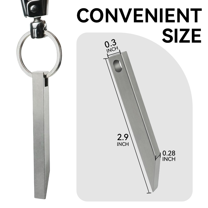 EDC Pry Bar, Heavy Duty Keycha - Edc Day Carry 评论和价格