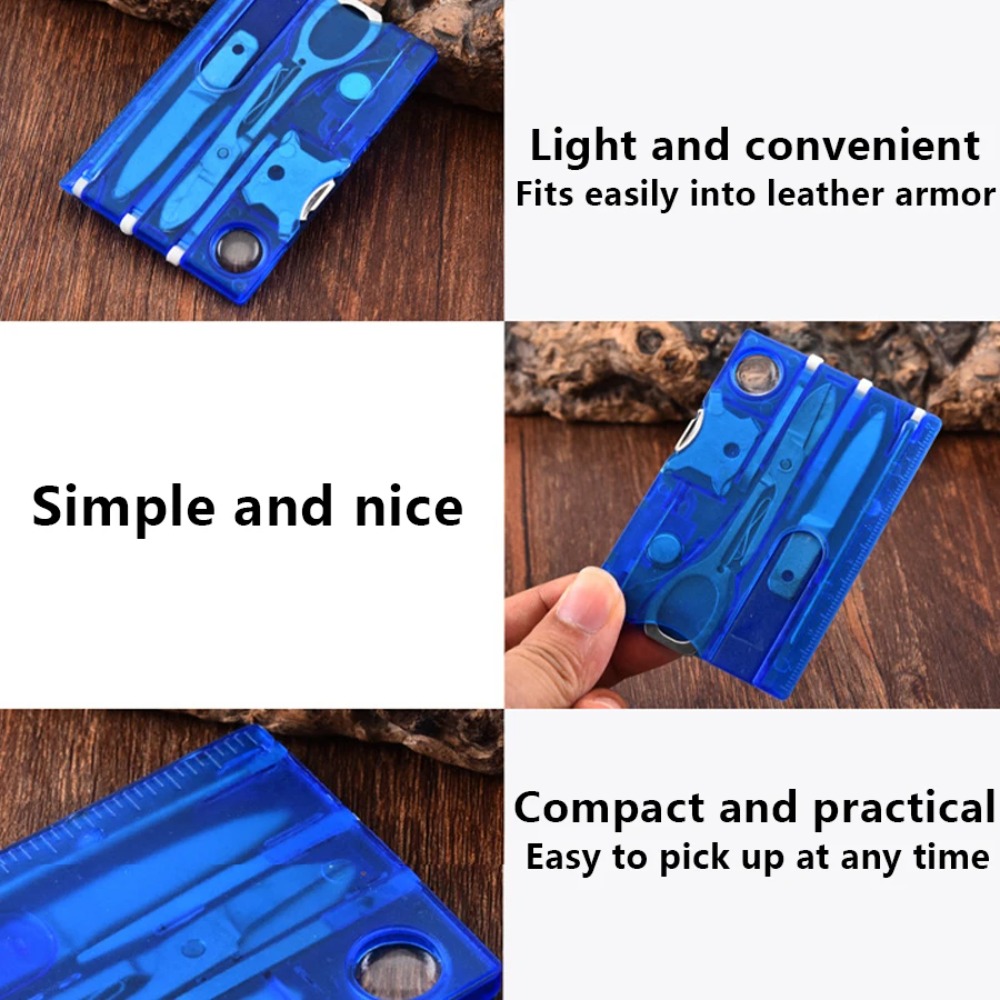 12 in 1 Portable Pocket Credit - Multitool Credit Card 评论和价格