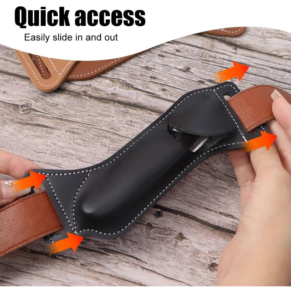 Tactical EDC Folding Knife She - Edc Carry Belt Leather 评论和价格