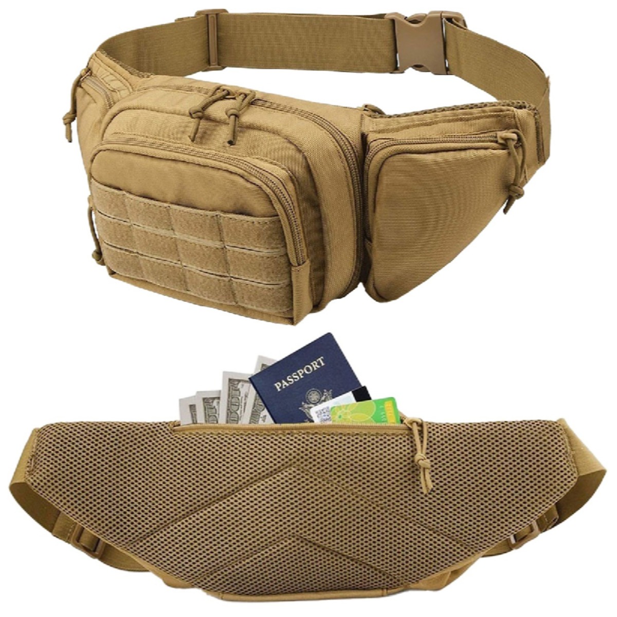 MOLLE Tactical Concealed Carry - Edc Concealed Carry Fanny Pack 评论和价格