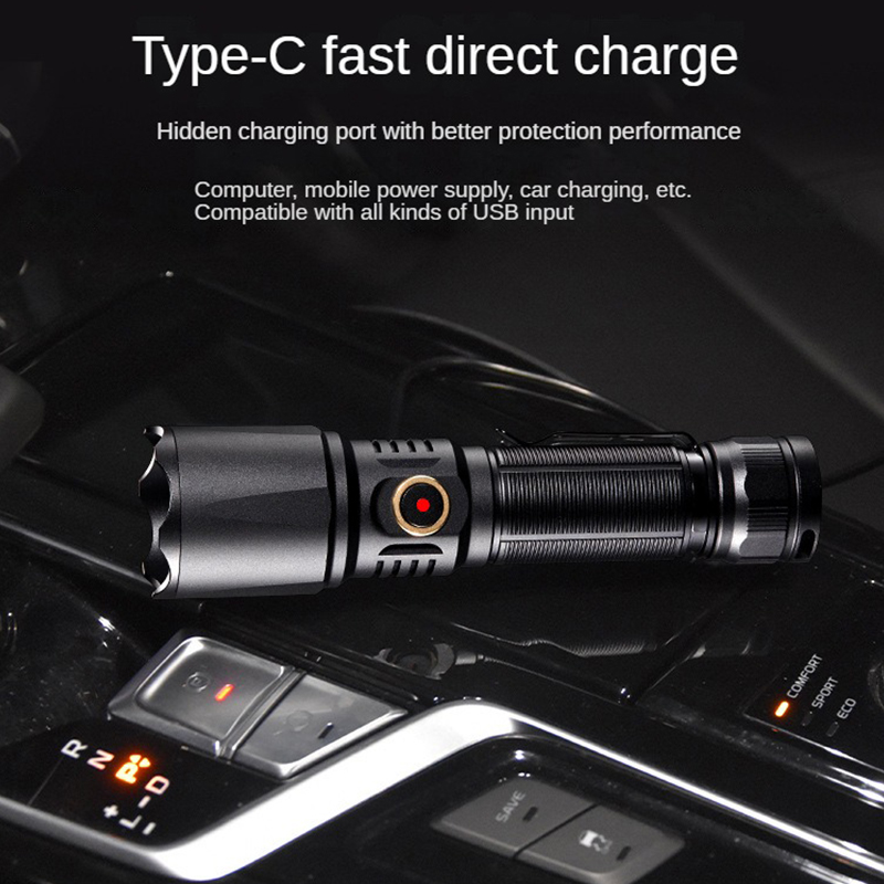Type-C USB Rechargeable 21700  - Edc Day Carry 评论和价格