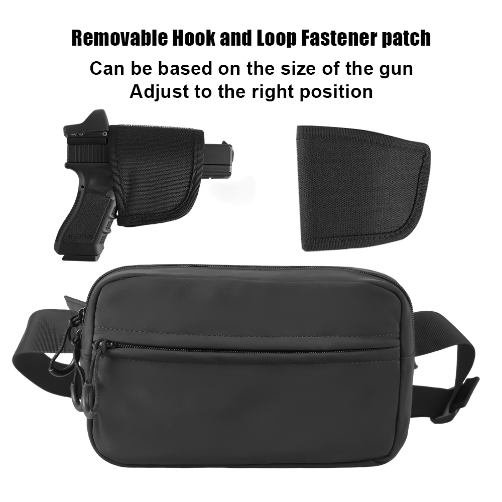 Tactical Crossbody Bag Pistol  - Edc Concealed Carry Fanny Pack 评论和价格