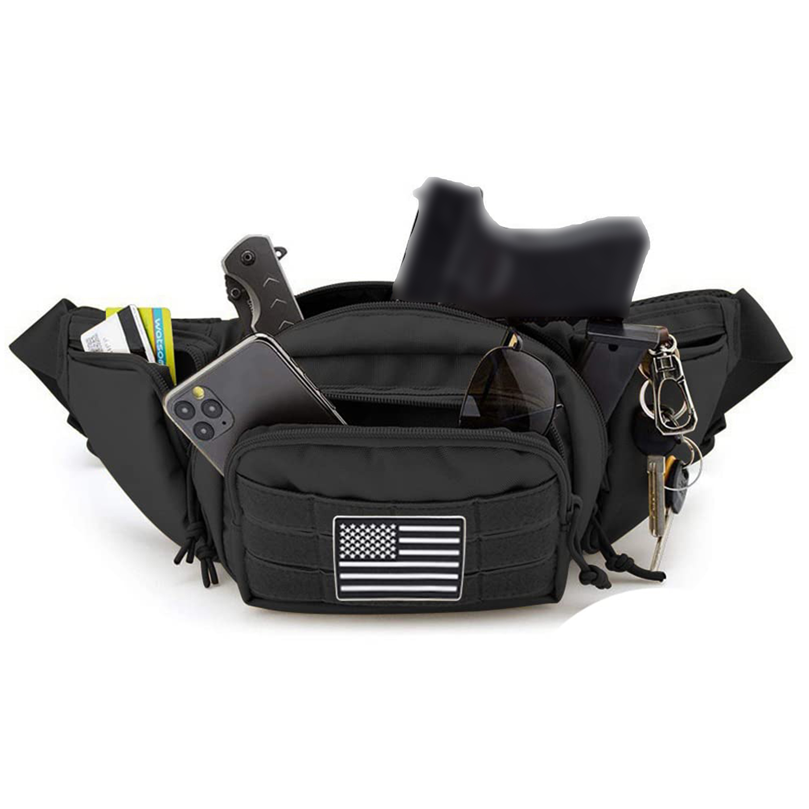 Tactical Fanny Pack Gun Holste - Edc Concealed Carry Fanny Pack 评论和价格