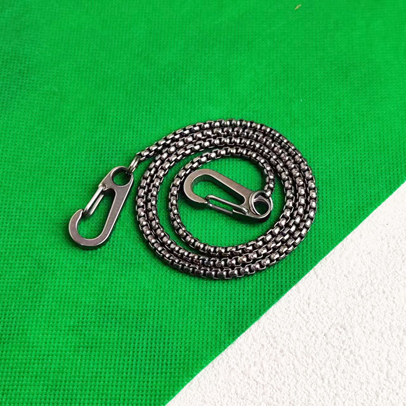 Titanium Wallet Chain for Men, - Wallet Slim Titanium 评论和价格