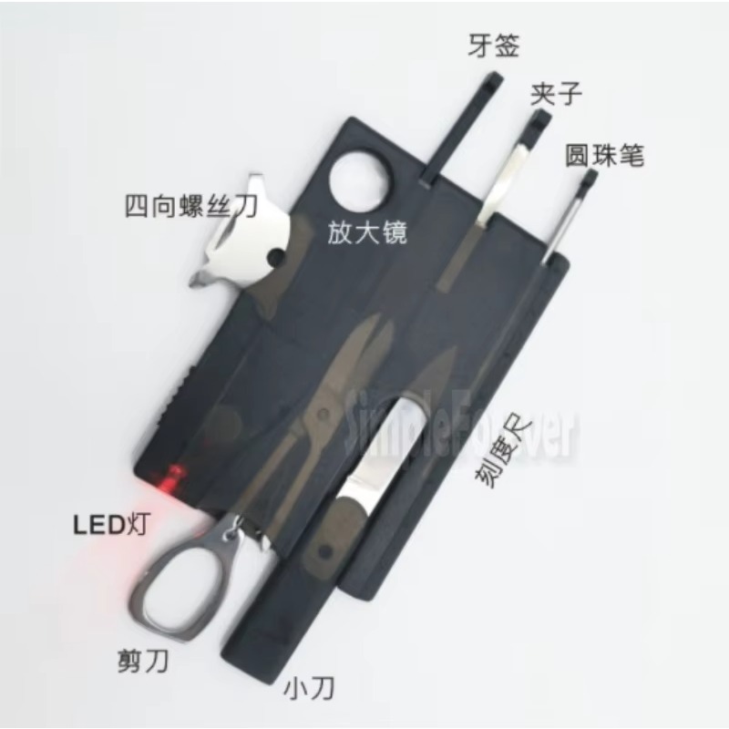Hot High Quality 10 In1 Pocket - Multitool Credit Card 评论和价格